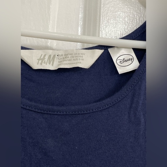 H&M Disney Frozen Cotton Tank Dress Size 8-10 - Picture 4 of 6